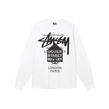 Stussy Classic Gear L/S Pigment Dyed Tee