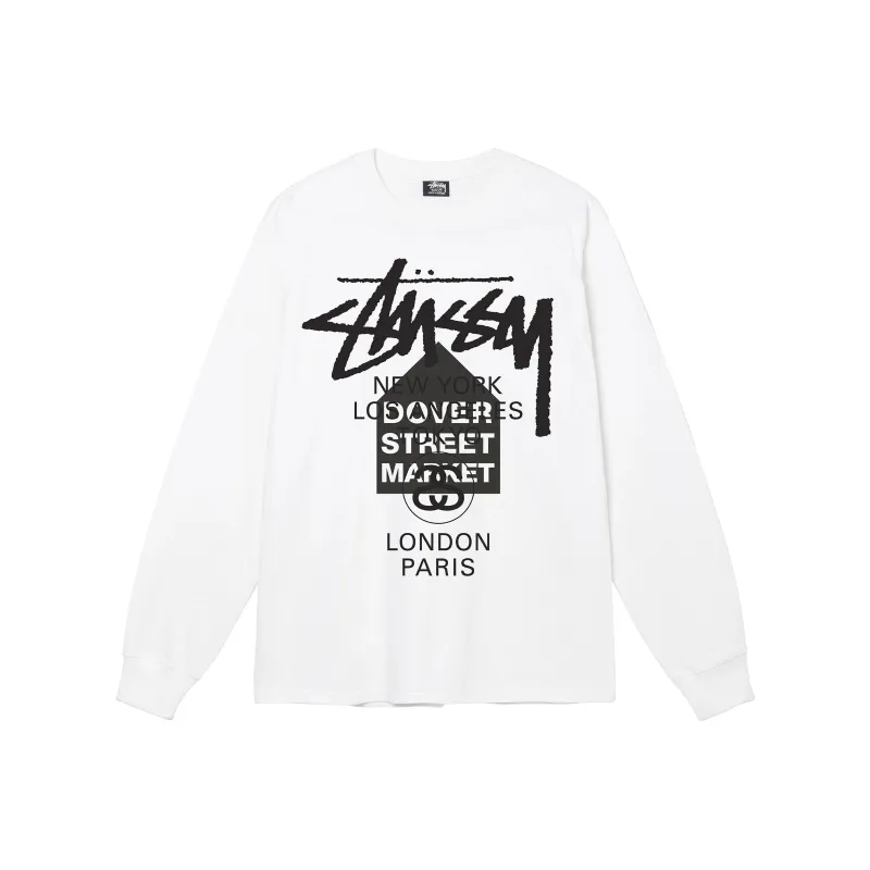 Stussy Classic Gear L/S Pigment Dyed Tee-0
