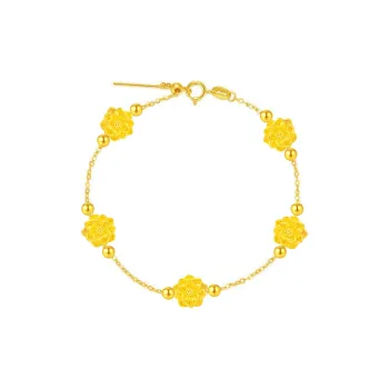 Love Link 999 Fine Silver Bracelets Women's