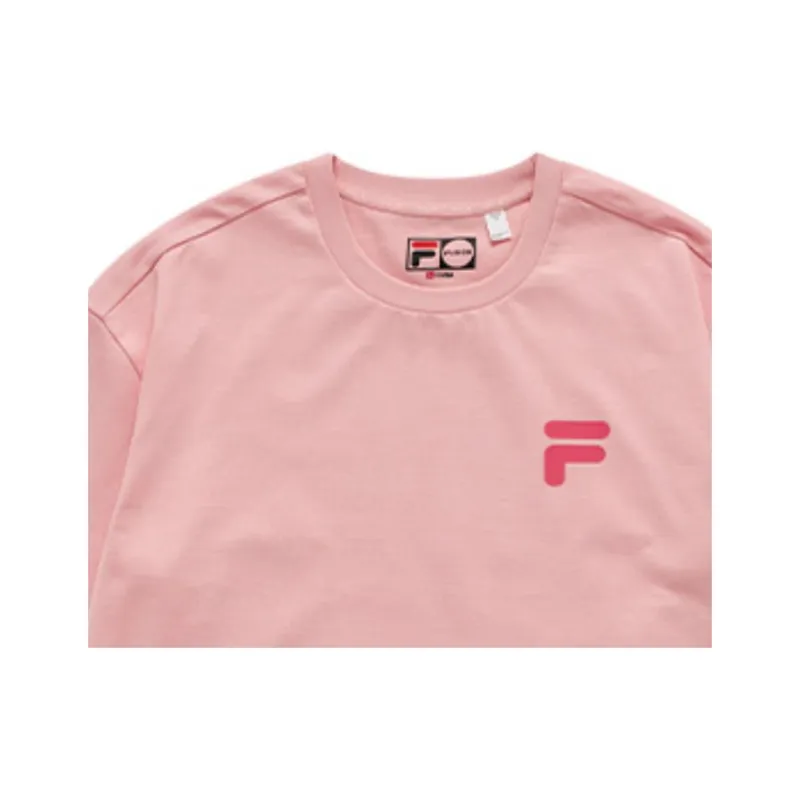 FILA FUSION TOKYO STUDIO T Shirt Unisex Youth Pink-2