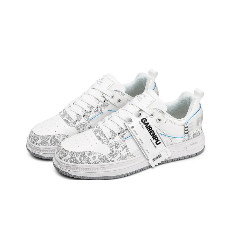 Gai Renpu Slip Resistant Cushioning, Abrasion Resistant, Breathable, Height Increasing Low Top Skateboard Shoes Men's-9