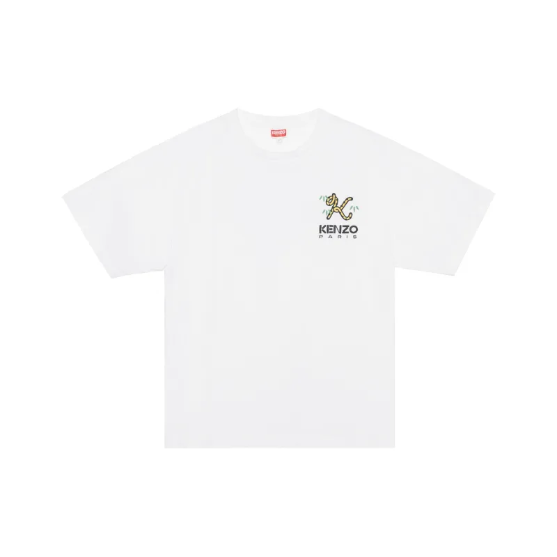 KENZO Crest Logo Oversize T Shirt-0