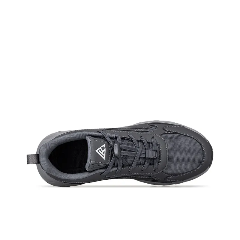 Recreation Abrasion Resistant Breathable Moisture Wicking Low Top Casual Shoes Men's Dark Gray-2