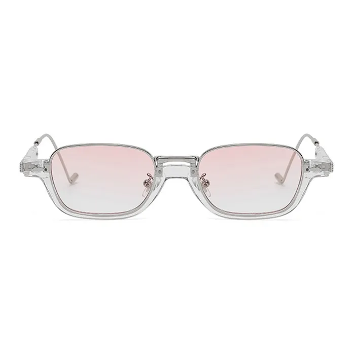 EQUIPMENTELEGANT Metal Square Sunglasses Women's-4
