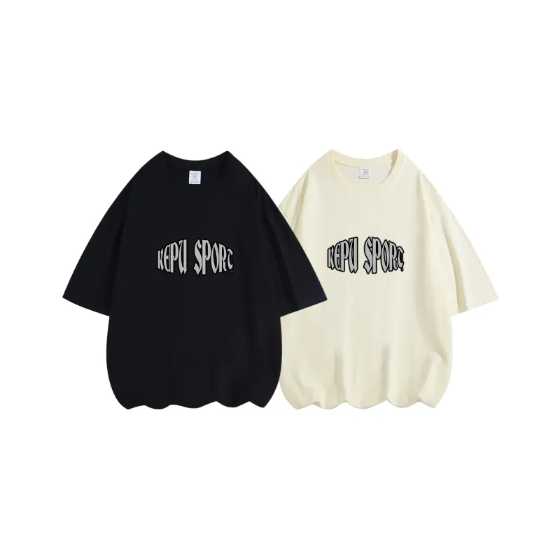 Kepu T Shirt Unisex 2 Pack White+White-18