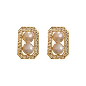 Beth Jewelry Pearl Stud Earrings Women's