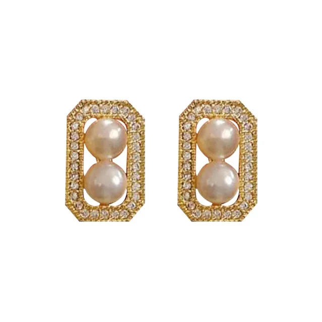 Beth Jewelry Pearl Stud Earrings Women's-0