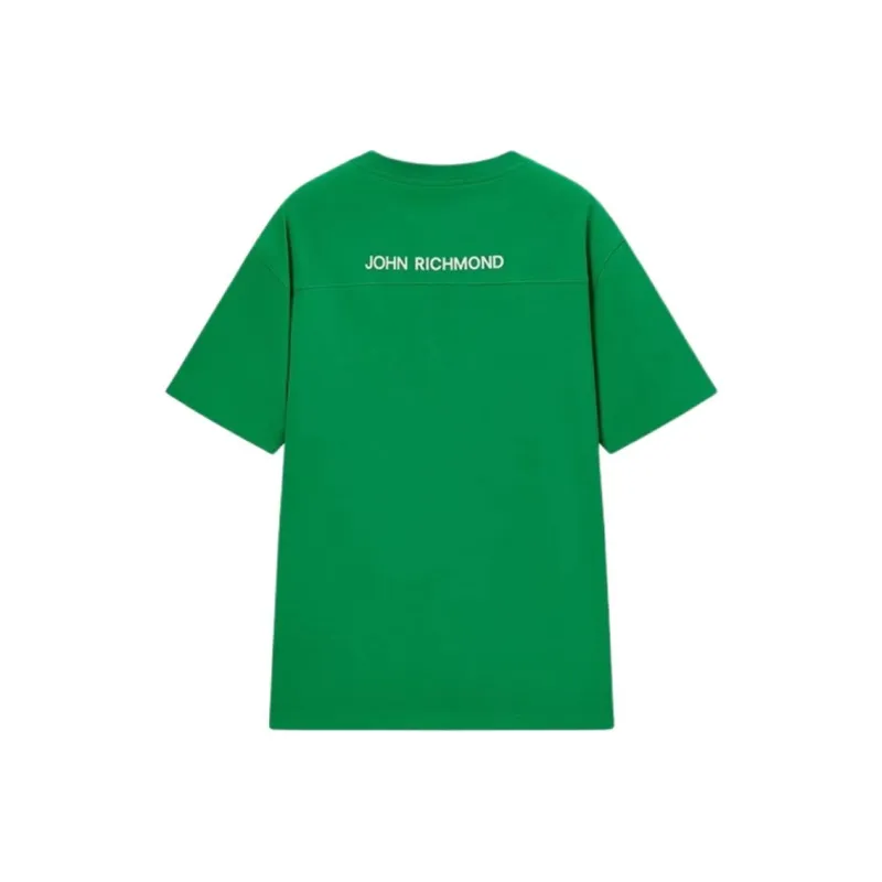 JOHN RICHMOND SS25 T Shirt Men's Emerald Green-1