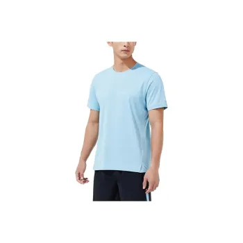 ANTA T Shirts Men Sky Smoke Blue