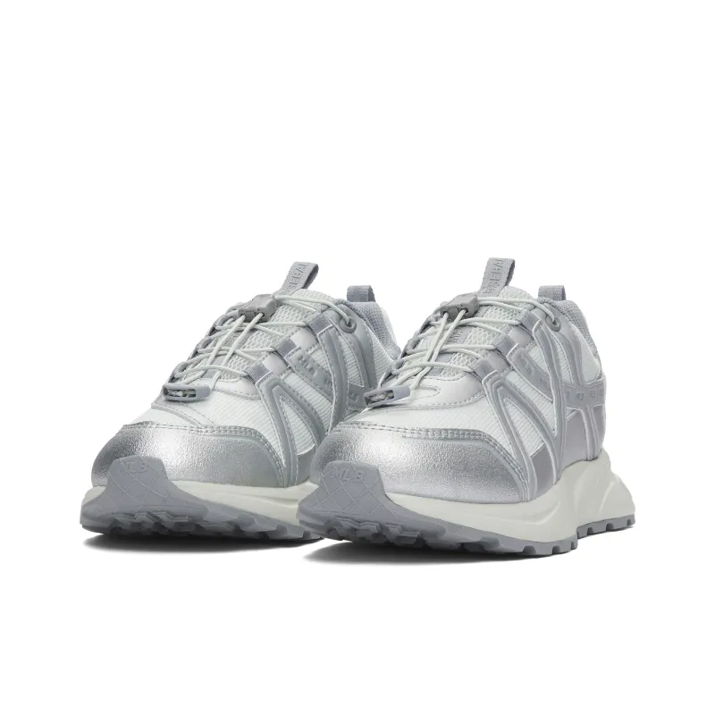 MLB New York Yankees Anti-Slip Wear-Resistant Low-Top Chunky Sneakers Unisex Gray-3