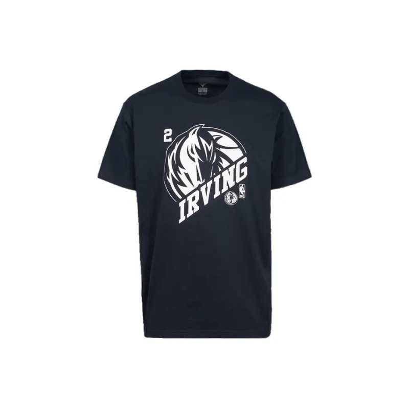NBA Set in Sleeve T Shirt Men's Black-0