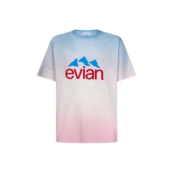 BALMAIN X Evian Gradient effect T shirt