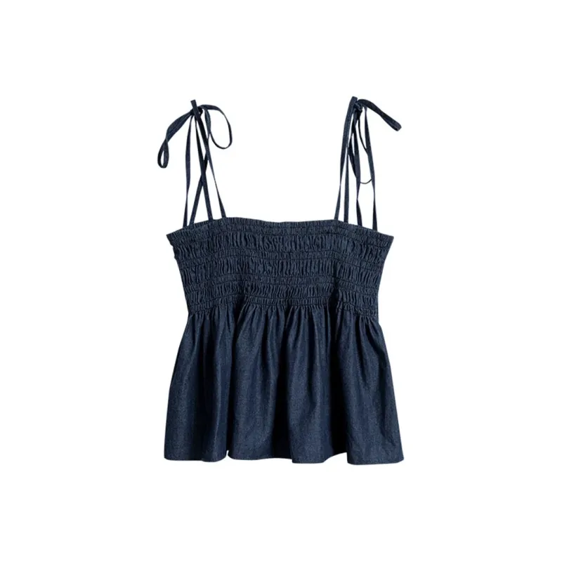 Yvetteclassic Camisoles Women's Blue-1