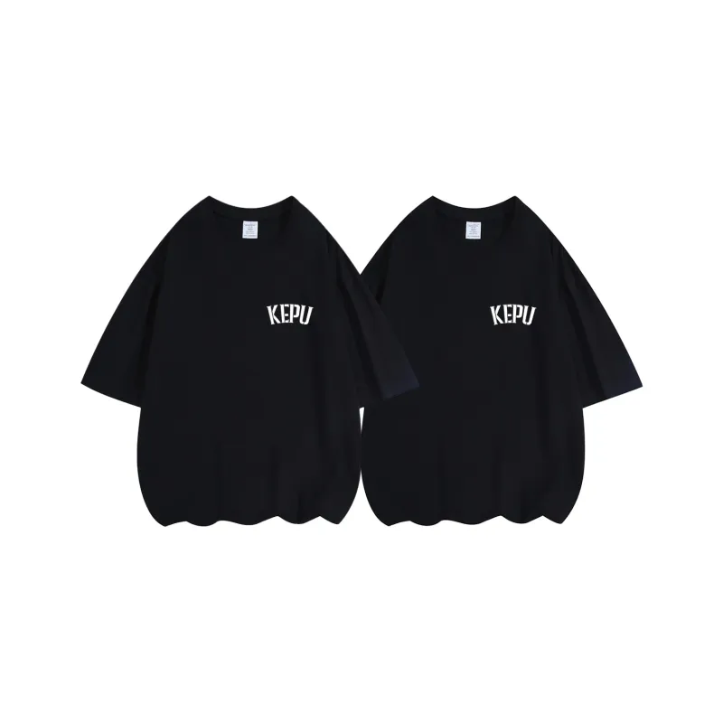 Kepu T Shirt Unisex 2 Pack 2 Pack White+White-16