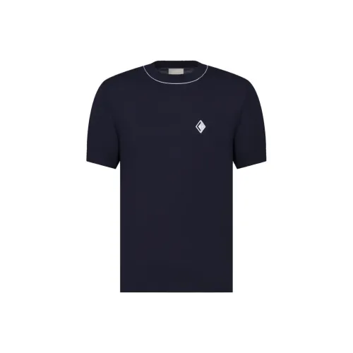 DIOR T-Shirts Men Blue