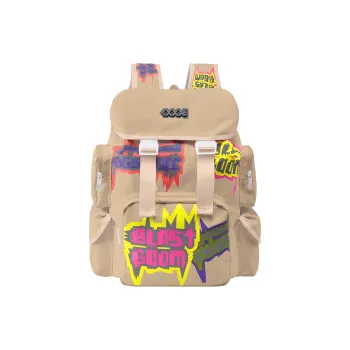 COEXISTENCE Water repellent Polyester Backpack Regular Unisex Coffee