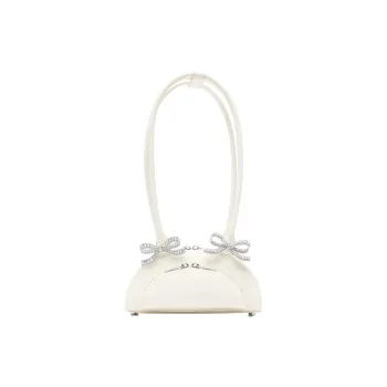 Self portrait Mini Curved Shoulder Bag