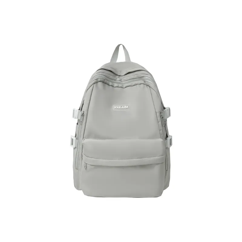 URBAN FOREST Composite Cloth Backpack Unisex Ecru/Gray/Black/Blue-6