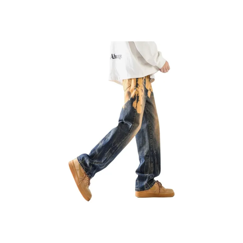 Children Of Huaxia 2025 Spring Summer Jeans Men's Nostalgic Blue-1