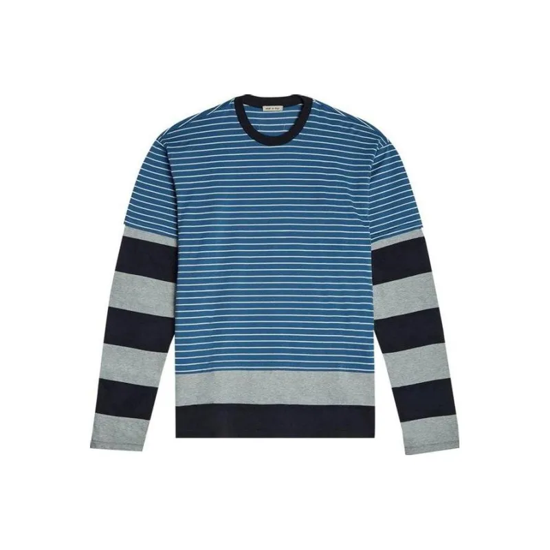 MARNI Pin Stripe Long Sleeve T Shirt-0