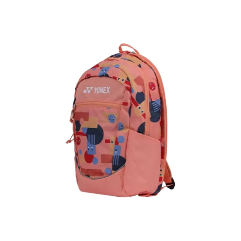 YONEX Fabric Backpack Unisex Coral Orange-2