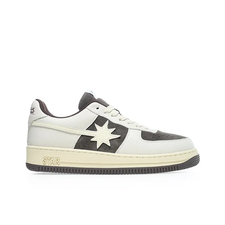 Starwalk Soldier Durable Lightweight And Breathable Low Top Skateboard Shoes Unisex Brown-1