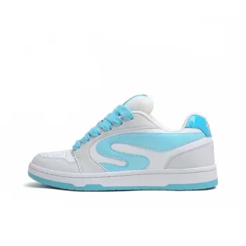 WJA Slip Resistant Cushioning With Impact Resistance Low Top Skateboard Shoes Women's Sky Blue