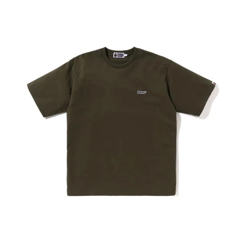 A BATHING APE Logo One Point Relaxed Fit Tee-3