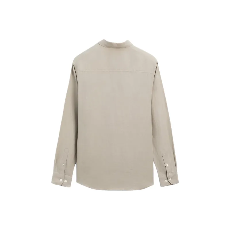 Massimo Dutti Shirt Men's Light Umber-1
