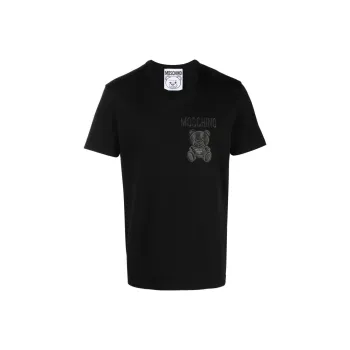 MOSCHINO T Shirts Men Black