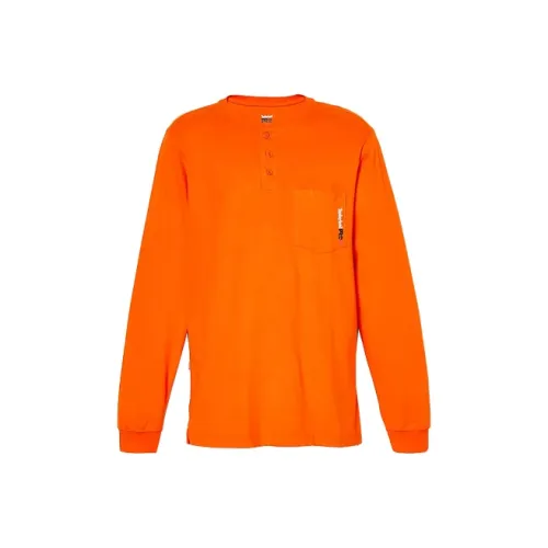 Timberland T-Shirts Men Orange