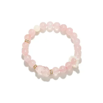 Jodie&Kevin Quartz Jade Strawberry Quartz Bracelets Women's