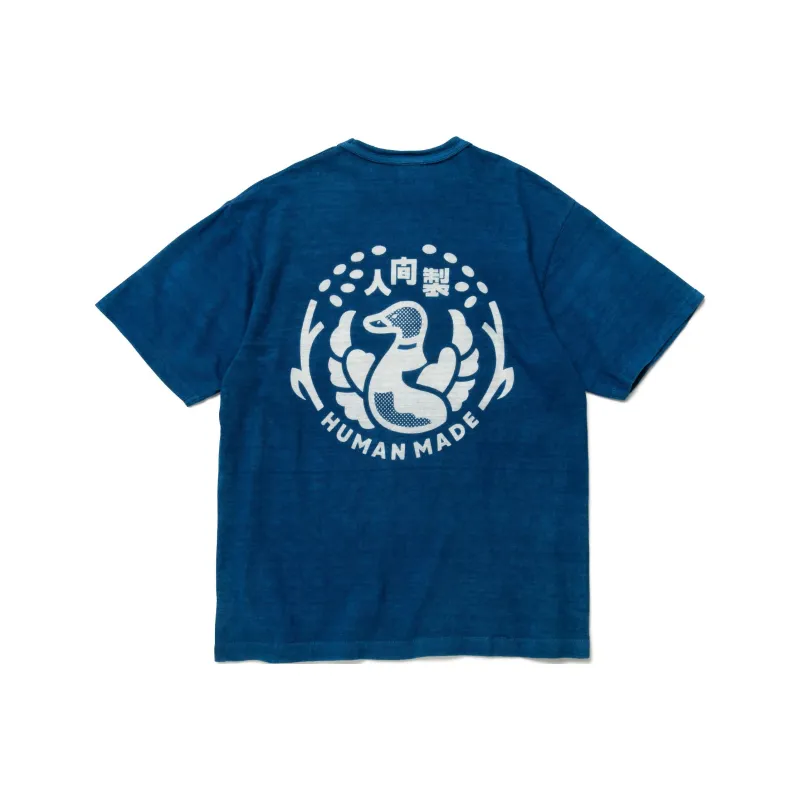 HUMAN MADE Human Capsule Series T Shirt Unisex Blue-0