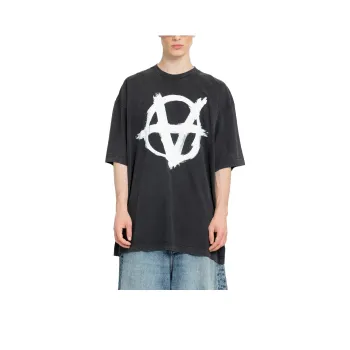 Vetements Anarchy Gothic Logo T Shirt