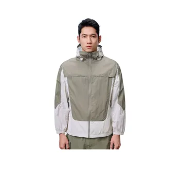 OUTDOOR PRODUCTS Sun Protection Clothing Men's Silver Green White