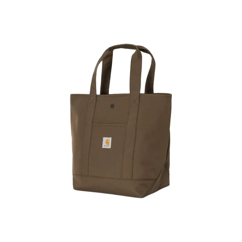 Carhartt WIP Recycled Polyester Tote Bag, Shopping Bag, Handbag Men's Umber-1