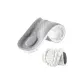 White with Gray Surface[1 Pack]Moisture-Wicking Breathable | Sports Shock Absorbers