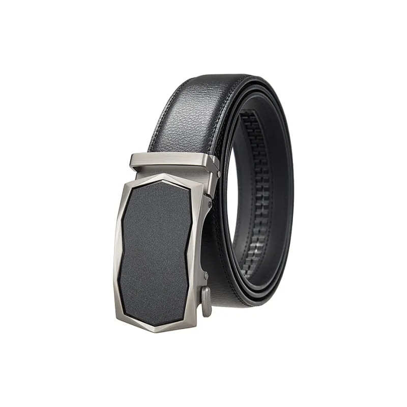 Yalu Cow Split Leather Belts Men's 3.5CM-0