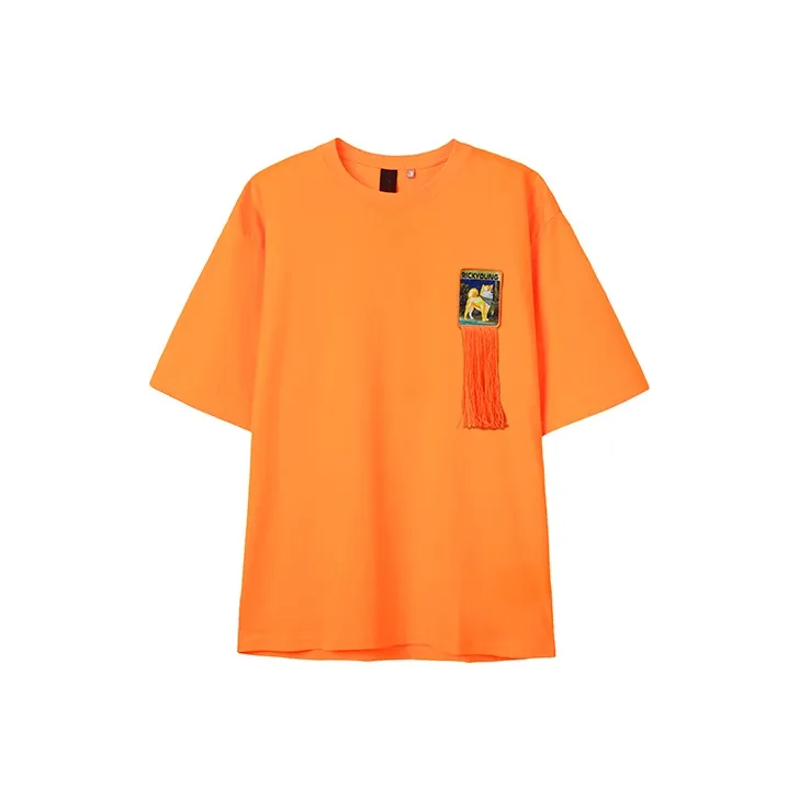 RICKYOUNG T-Shirt Unisex Neon Orange-0
