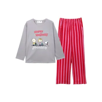 Beiyan x SHINUBI,LIANMINGKUAN Pajama Set Women's Slate Gray
