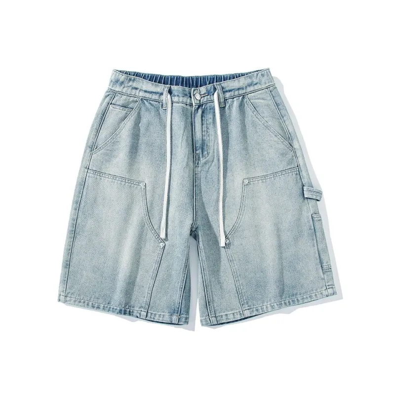BENGEN Vibe Denim Shorts Unisex-12