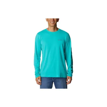 Columbia T Shirts Men Bright Water
