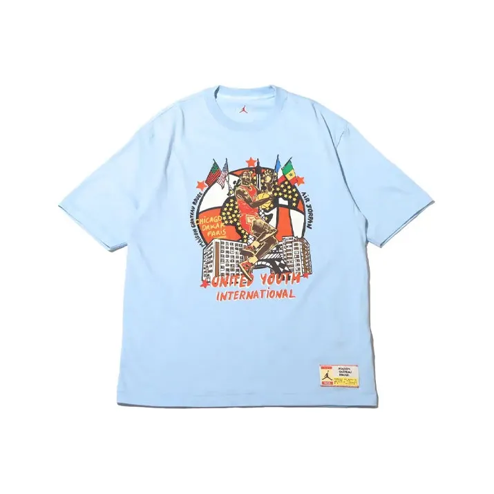 JORDAN X Maison Chateau Rouge T Shirt-0