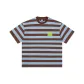 Brown Blue Stripes