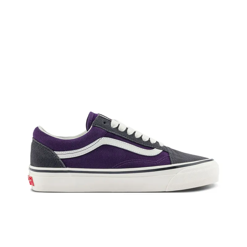 Vans LX OLD SKOOL Anti Slip Wear Resistant Low Top Skateboard Shoes Unisex Purple-1