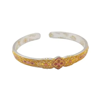 YINI Pure Silver 999.9 Bangles Women's