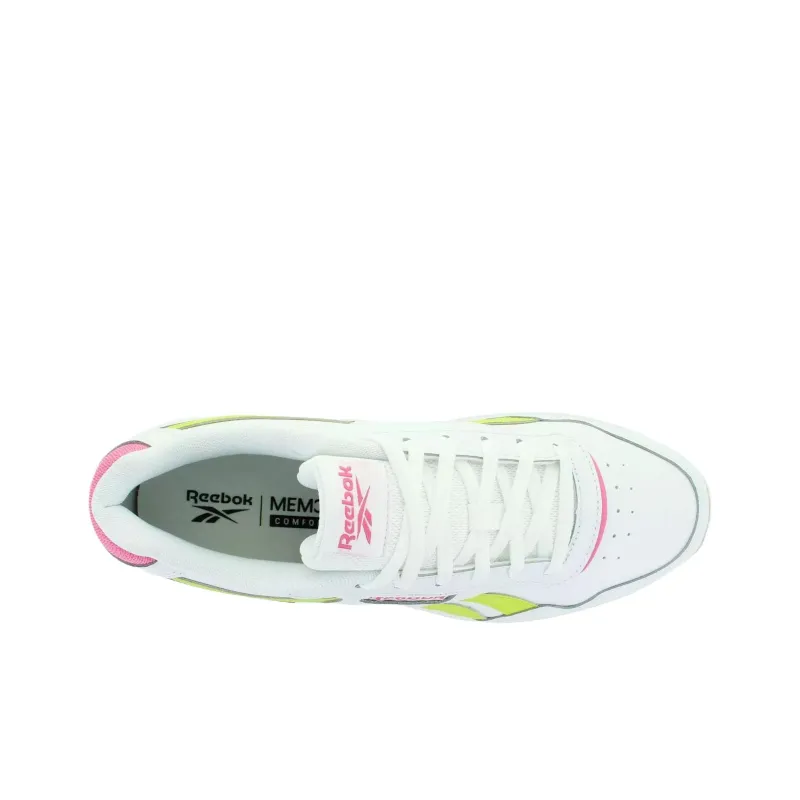 Reebok Women's Glide 'White True Pink Acid Yellow' Women's-3