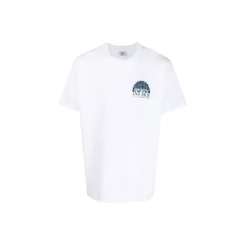 SPORTY & RICH Logo print Cotton T shirt