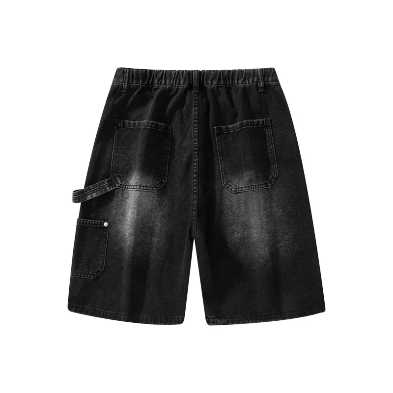 BENGEN Vibe Denim Shorts Unisex-8