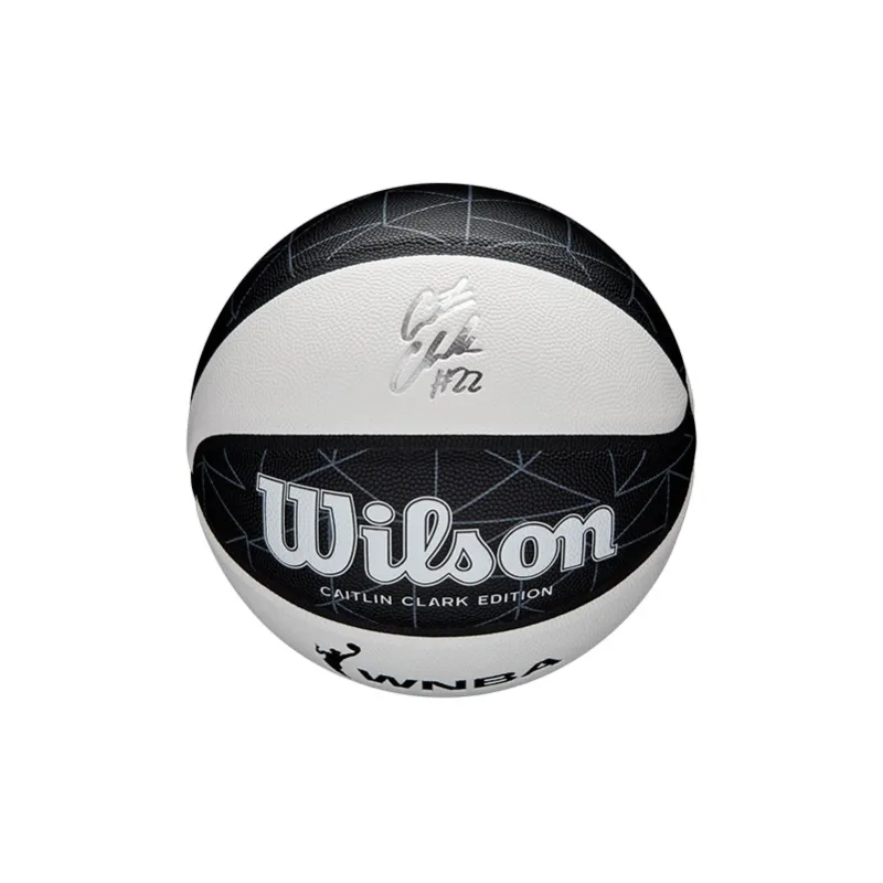 Wilson WNBA Collection PU Basketball Black White Color Scheme Size 6 Ball Competition Unisex-2
